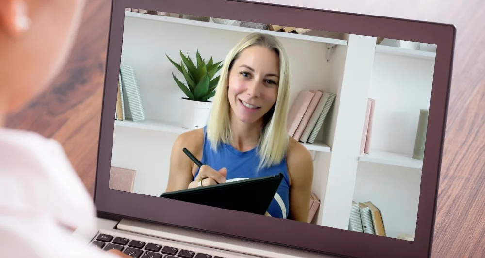 Joywell membership header zoom call